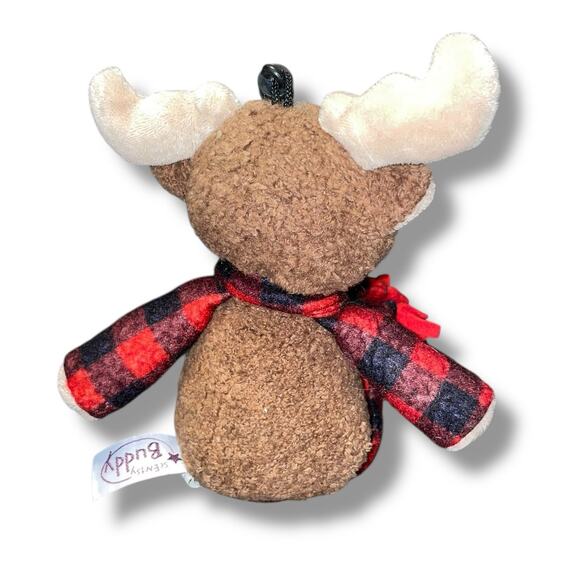 Scentsy Buddy Clip Milford Moose 6" Plush Scented Very Merry Cranberry Backpack - Picture 3 of 13